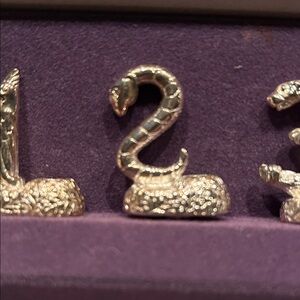 SILVERPLATE Rare Discontinued Animal Candle Holders